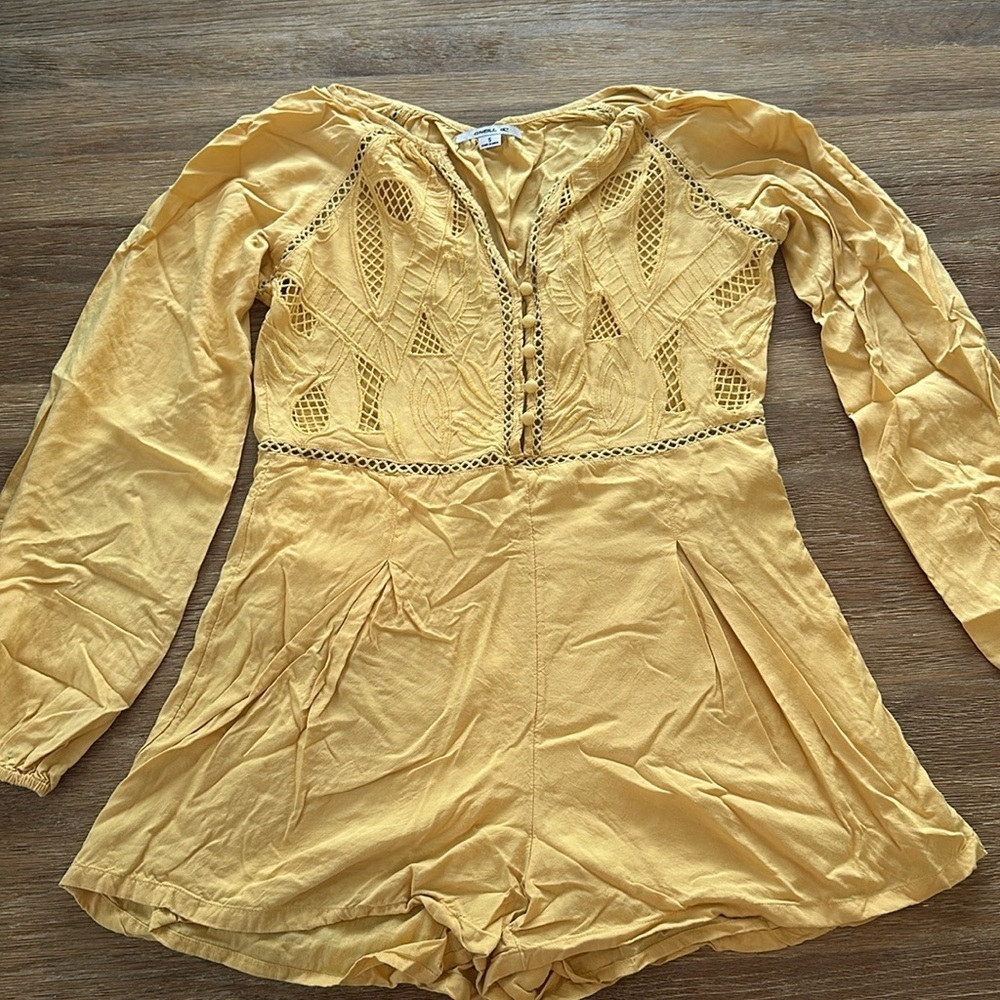 Yellow O’NEILL Size Small Romper